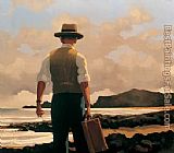 Jack Vettriano The Drifter painting